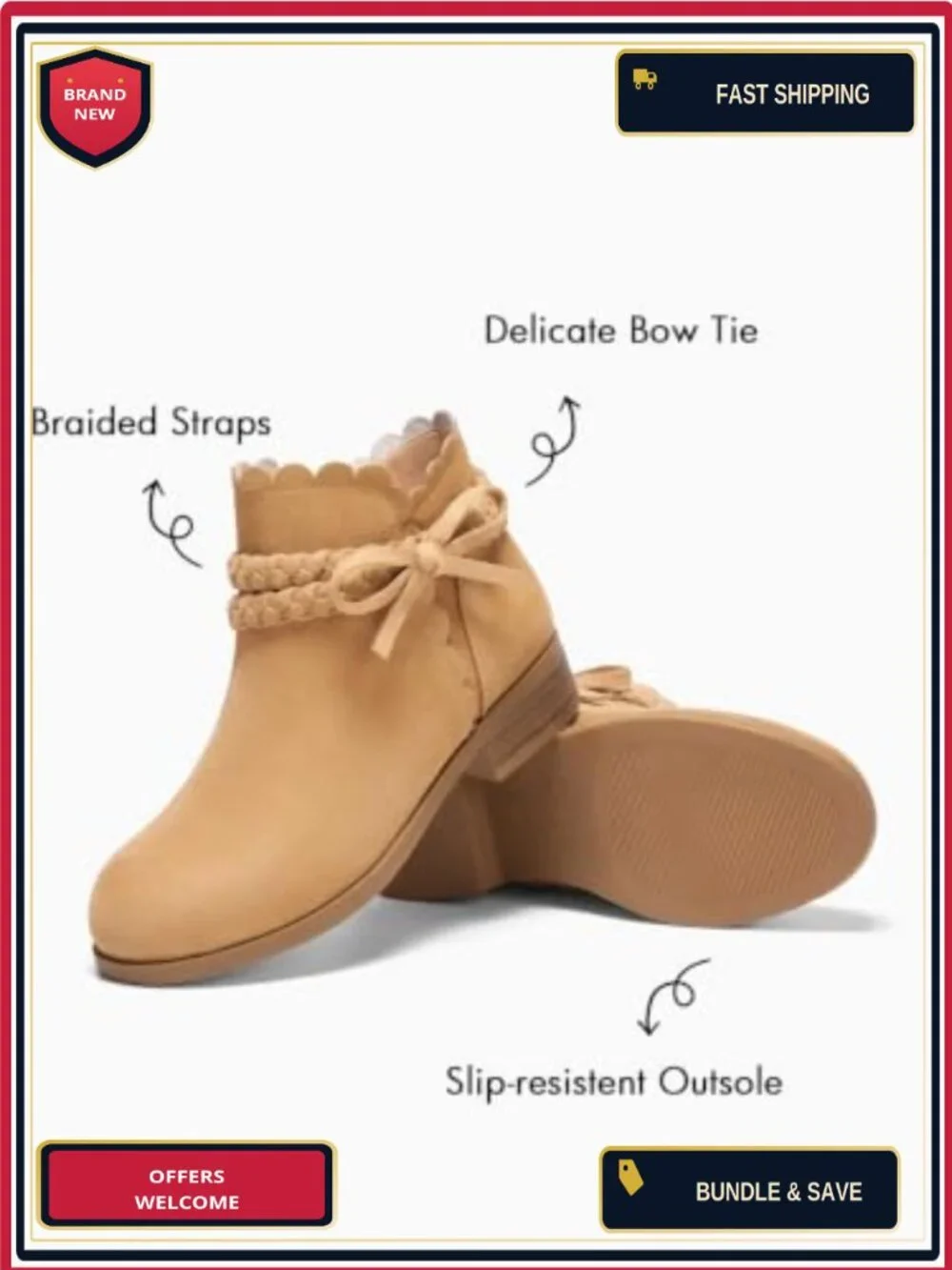 N/A adorable ankle